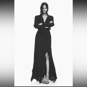 NWT Zara Limited Edition Ruffle Dress